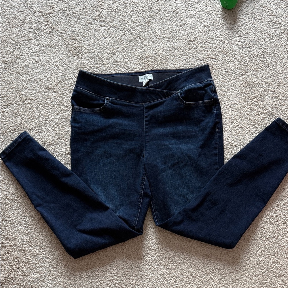 Maurices stretch skinny jeans sz M short